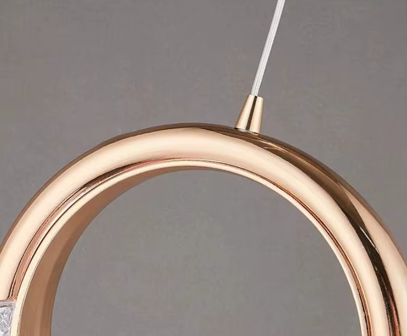 Suspension Croissant & Ring