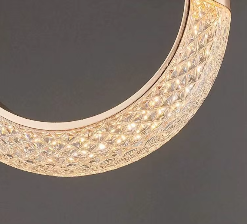 Suspension Croissant & Ring