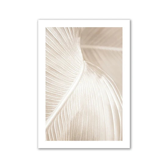 Yellow Flowers Abstract Canvas Poster