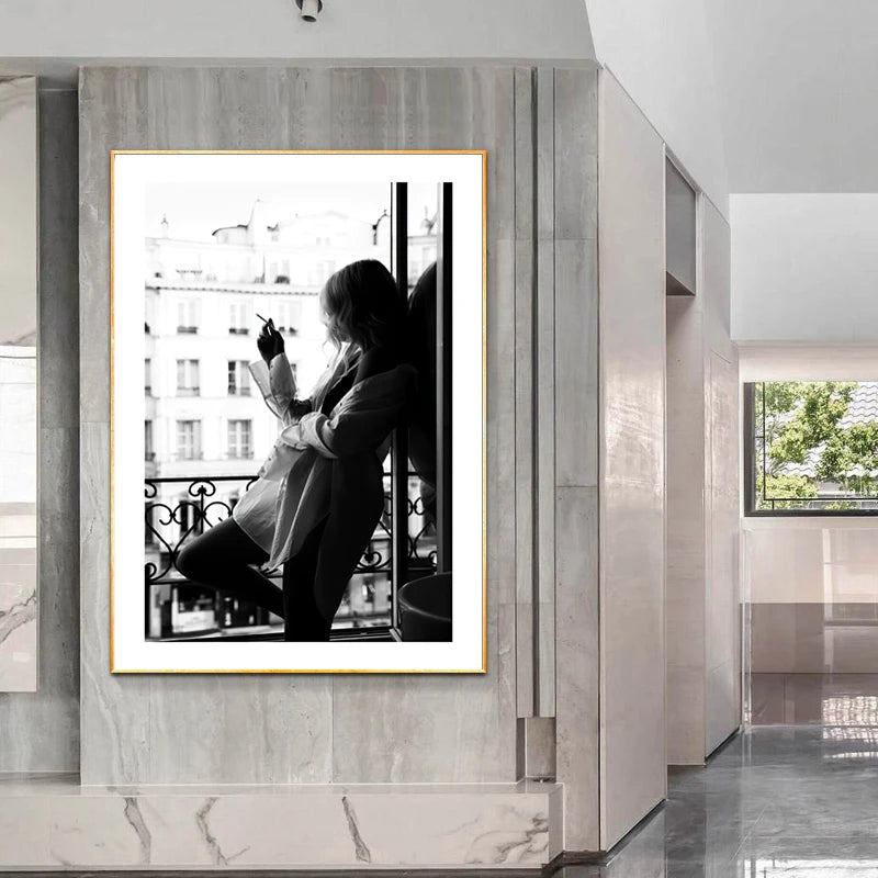 Human Life Abstract Canvas Poster