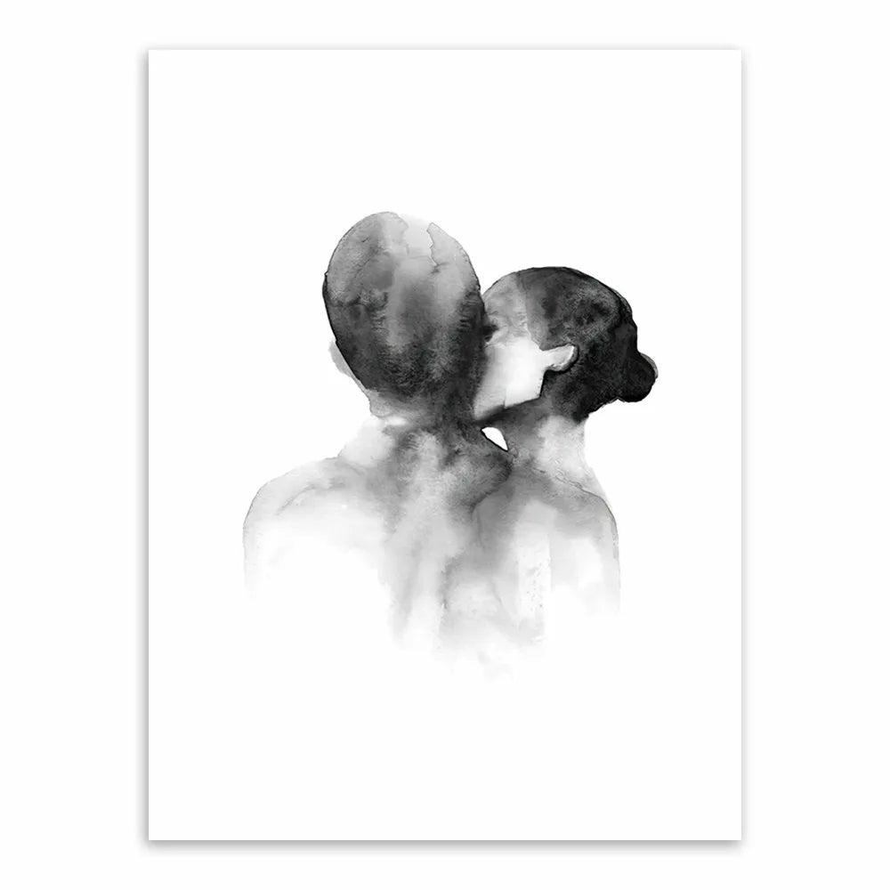 Human Life Abstract Canvas Poster