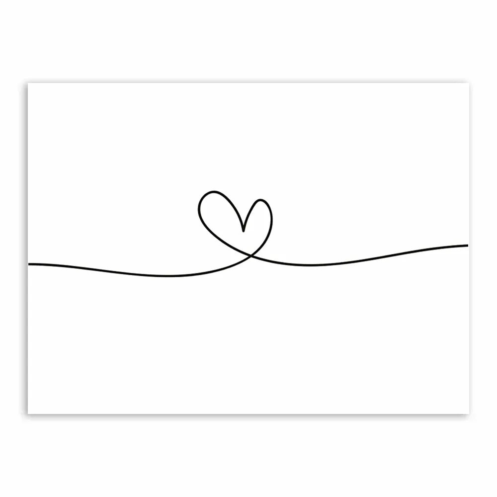 Human Life Abstract Canvas Poster