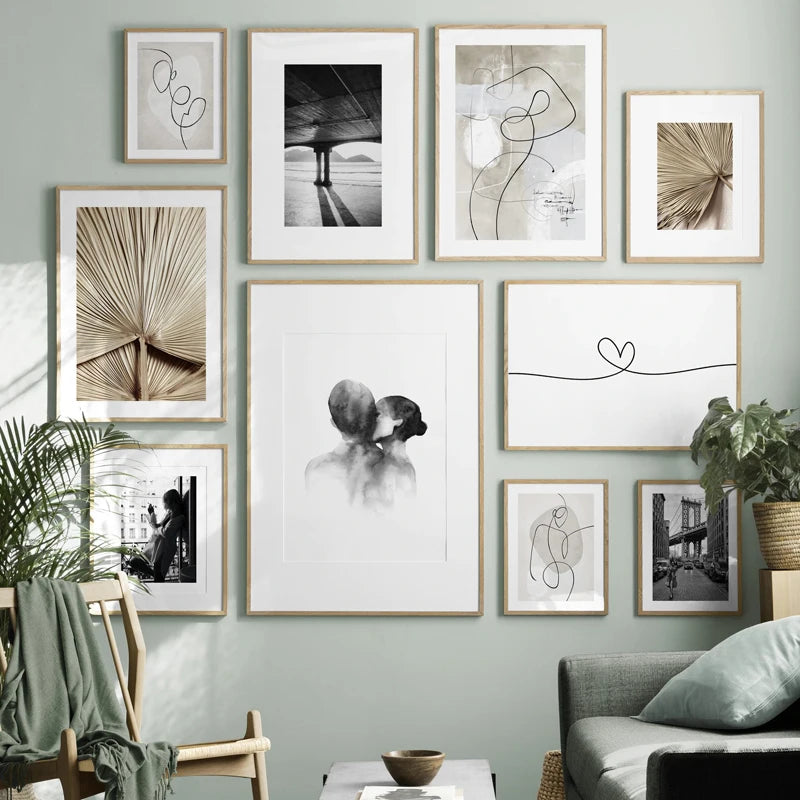 Human Life Abstract Canvas Poster