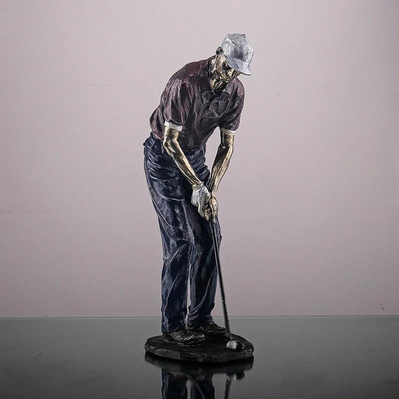 Vintage Golfer Figurine