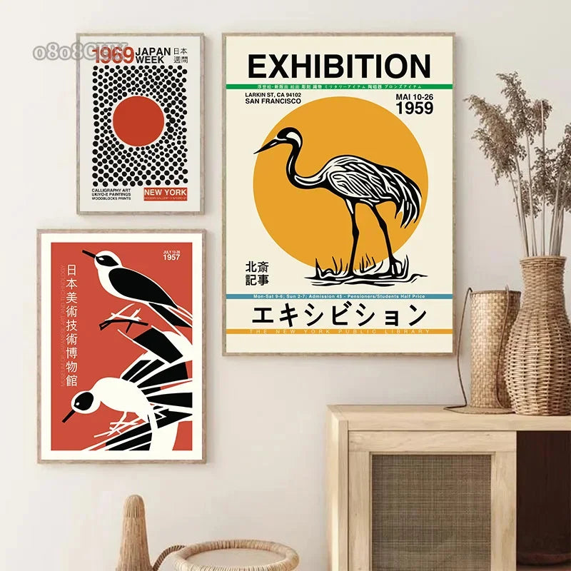 Affiche sur toile de la culture du Japon
