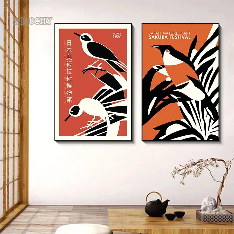 Affiche sur toile de la culture du Japon