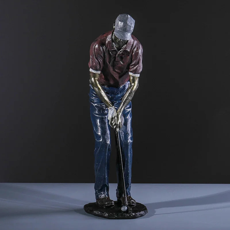 Vintage Golfer Figurine
