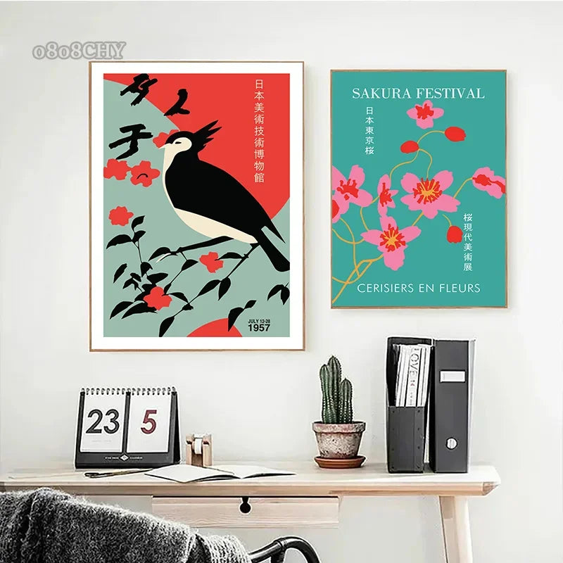 Affiche sur toile de la culture du Japon