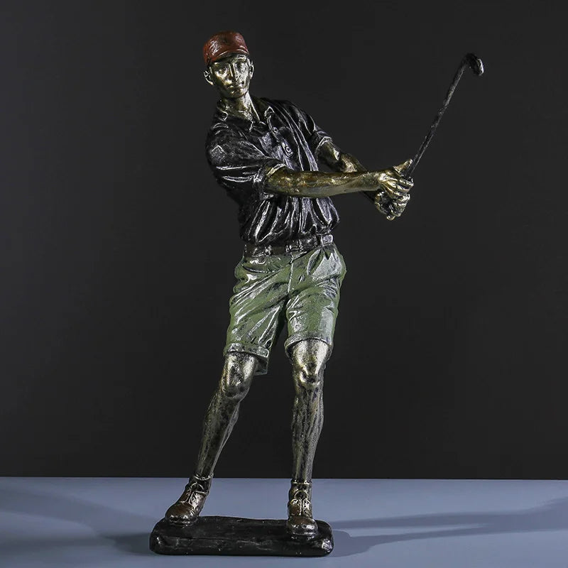 Vintage Golfer Figurine