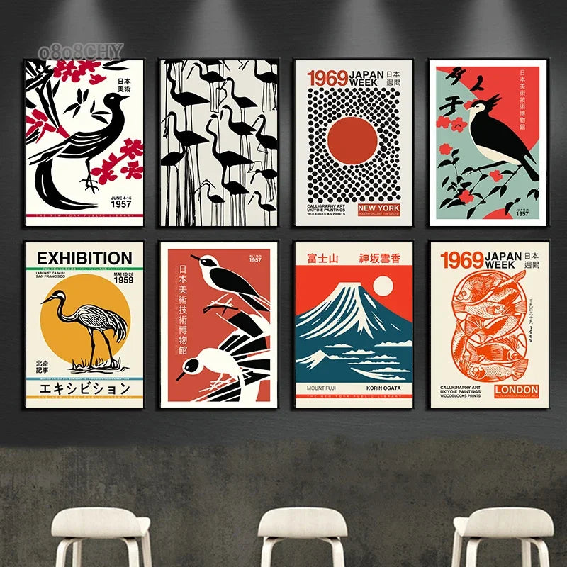 Affiche sur toile de la culture du Japon