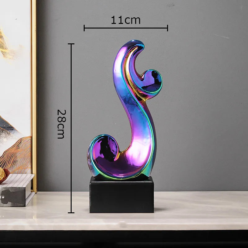 Statue de symbole musical