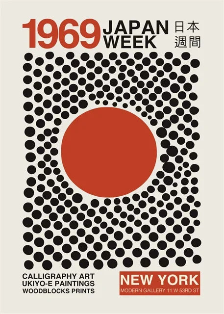 Affiche sur toile de la culture du Japon