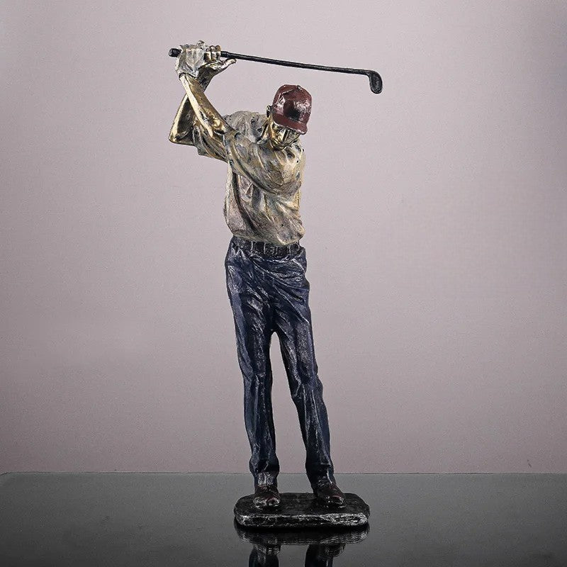 Vintage Golfer Figurine