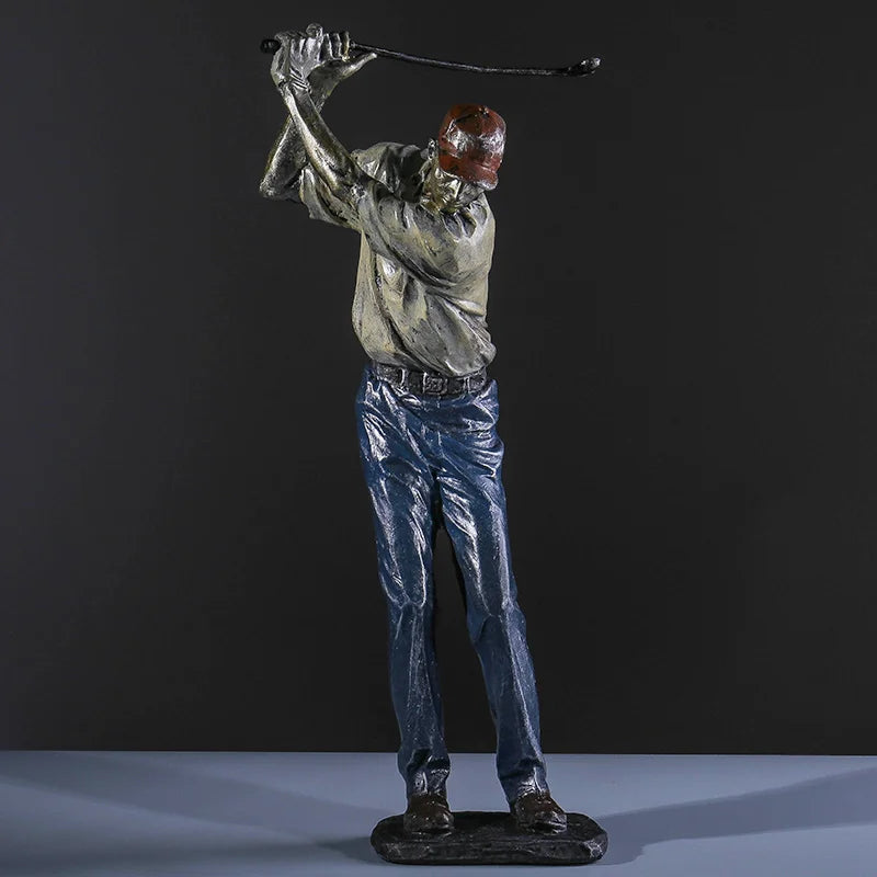 Vintage Golfer Figurine