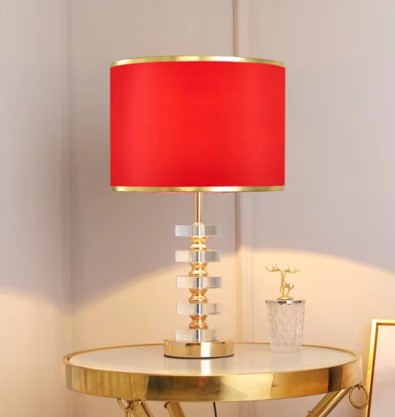 Crystal Gold Lamp