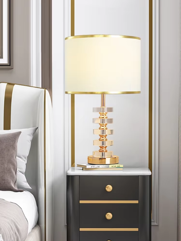 Crystal Gold Lamp