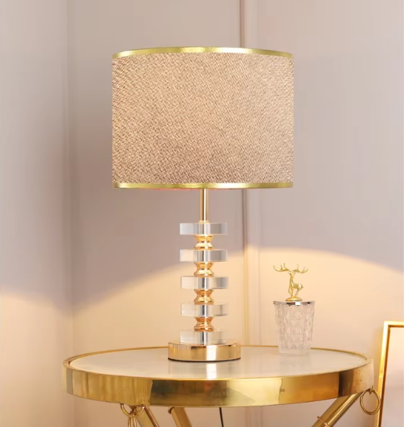 Crystal Gold Lamp