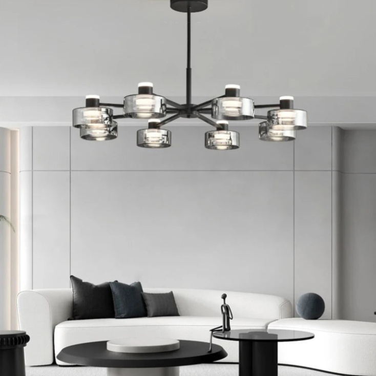 Contemporary Glass Chandelier