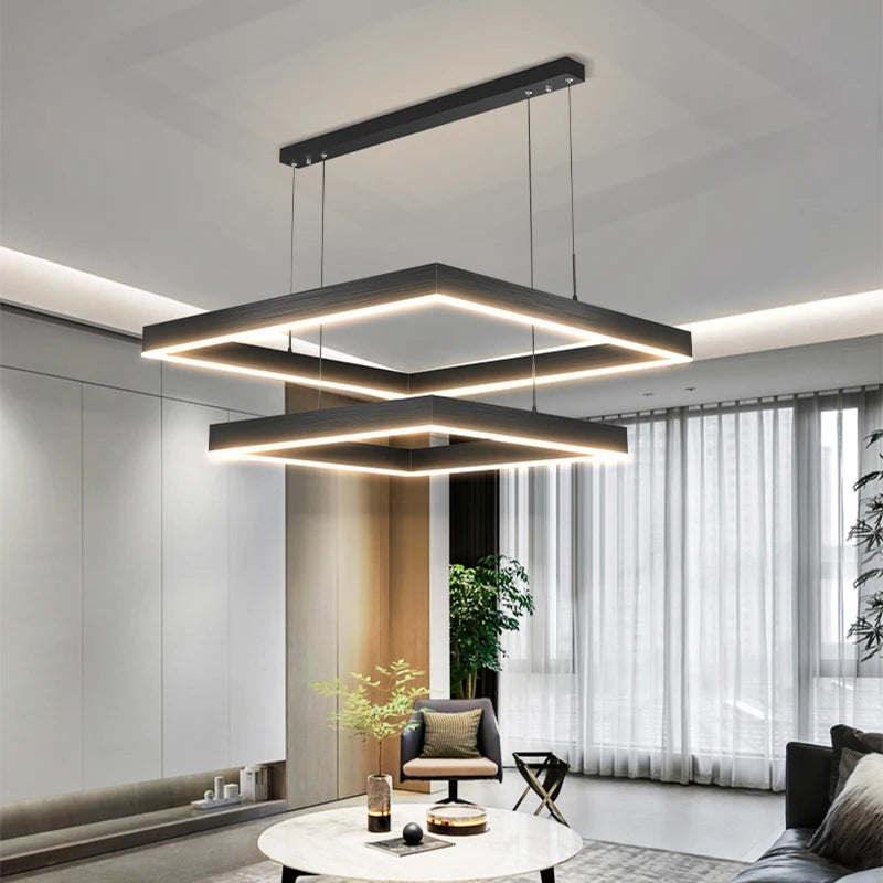 Multi-Squares Pendant Light