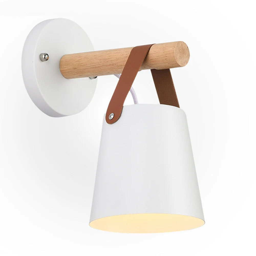 Nordic Wood Wall Light