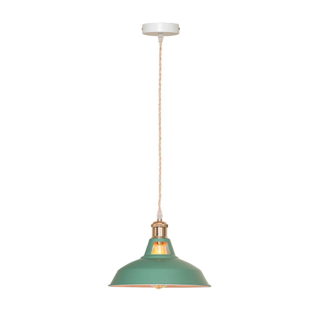 Lampe suspendue colorée