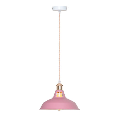 Lampe suspendue colorée