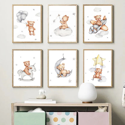 Affiche sur toile Teddy Bear Dream