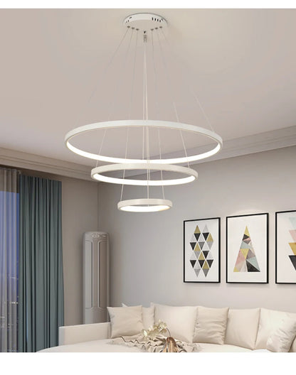 3 Rings Chandelier