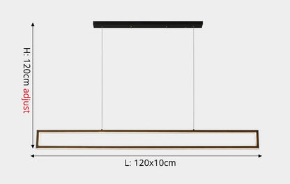 Suspension en forme de cadre design