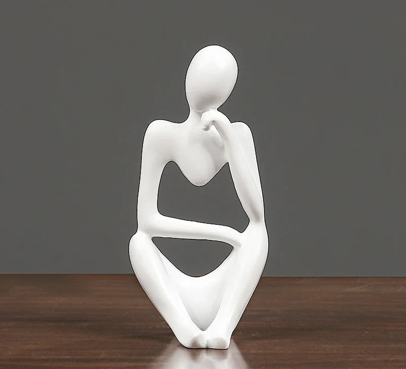 Sculpture abstraite Le Penseur