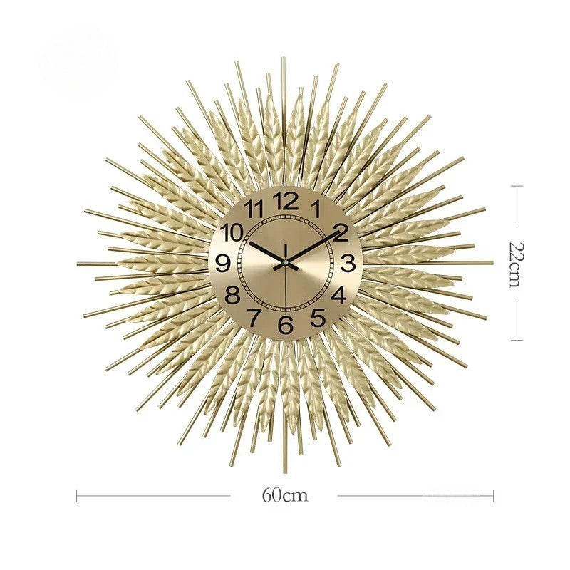 Luxury Gold Clock