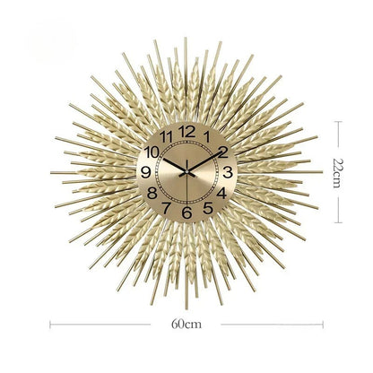 Horloge de luxe en or