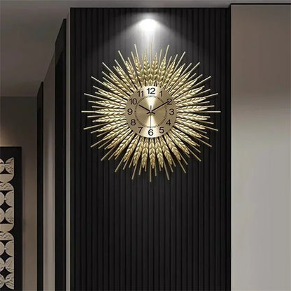 Luxury Gold Clock