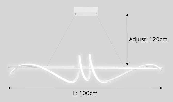 Lampe suspendue à LED moderne