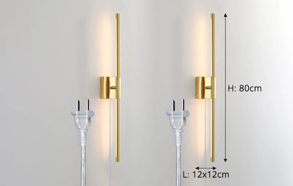 Decorative Rod Wall Light