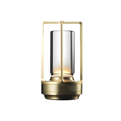 Lampe en cristal en alliage d'aluminium