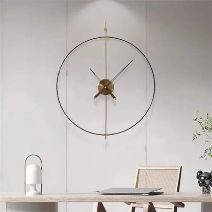 Horloge murale minimaliste