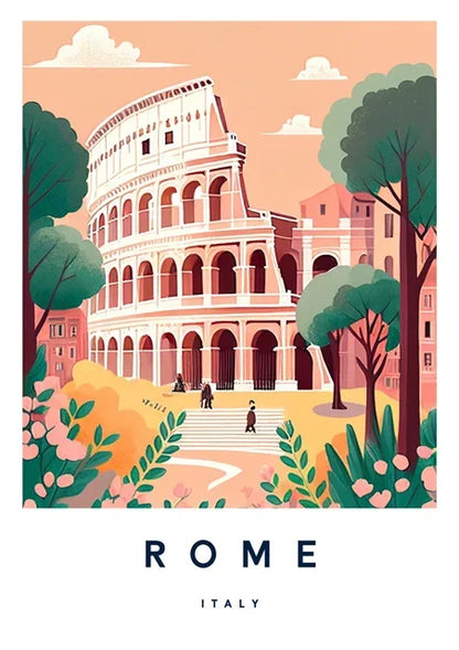 Travel Canvas Poster