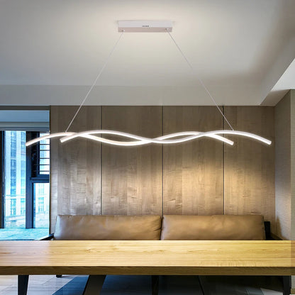 Minimalist Wave Pendant Light