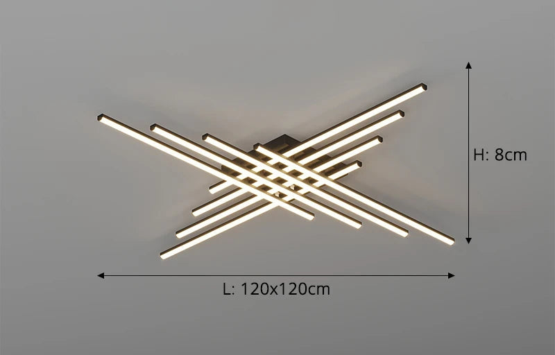 CrossBeam Ceiling Light