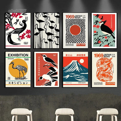 Affiche sur toile de la culture du Japon