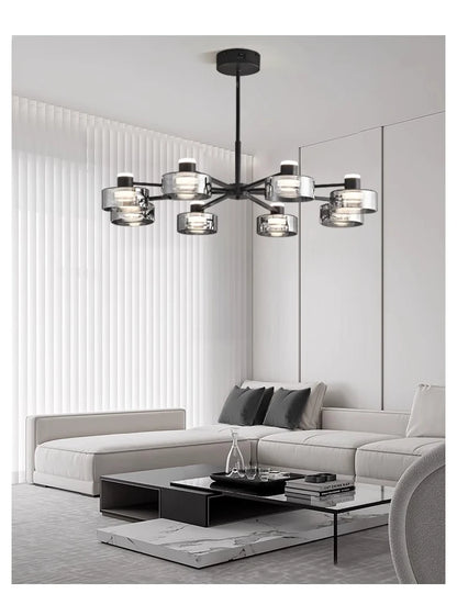 Contemporary Glass Chandelier