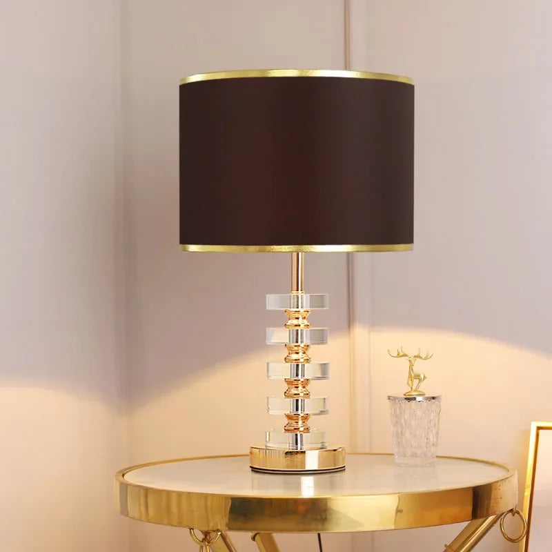 Crystal Gold Lamp