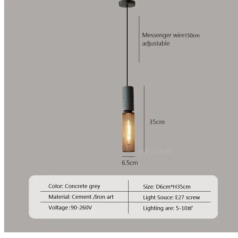 Lampe à suspension rétro