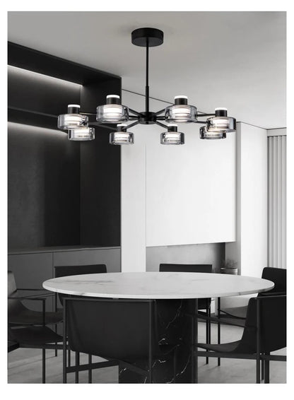 Contemporary Glass Chandelier