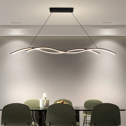 Minimalist Wave Pendant Light