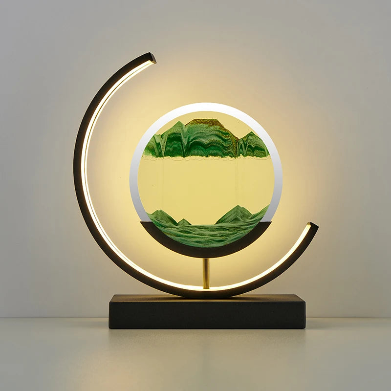 Lampe sablier design