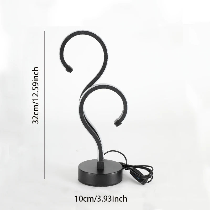 Double Question Mark Lamp