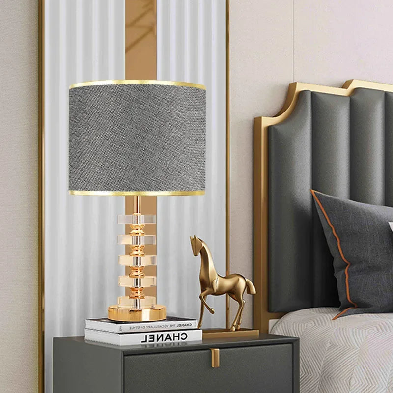 Crystal Gold Lamp