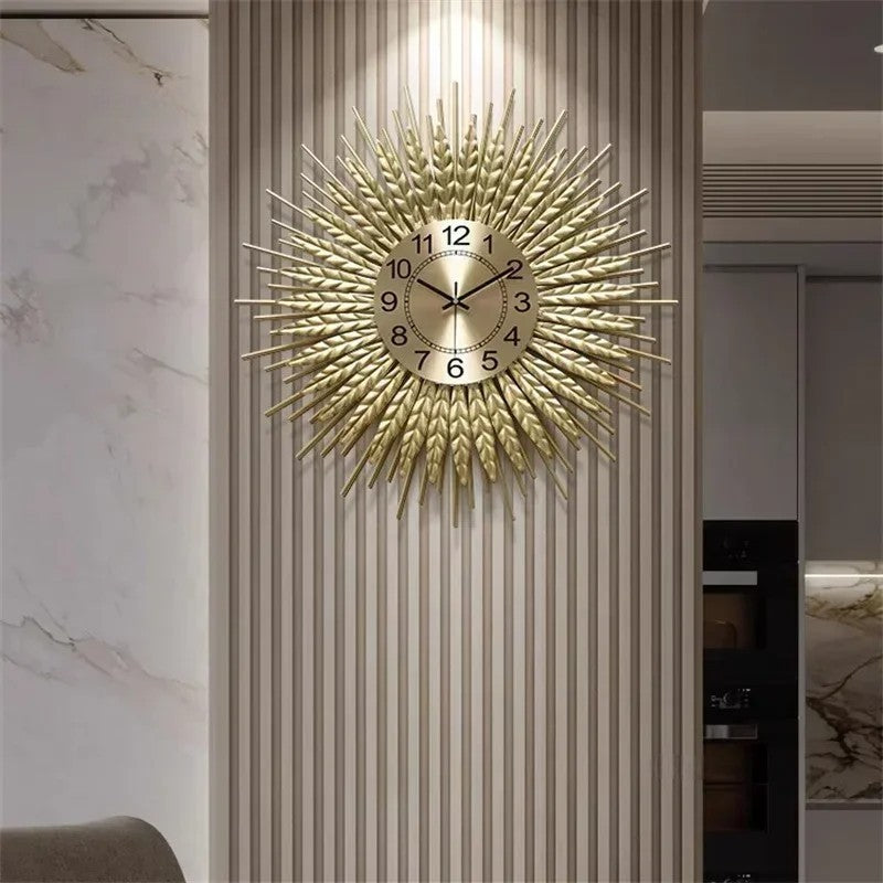 Luxury Gold Clock